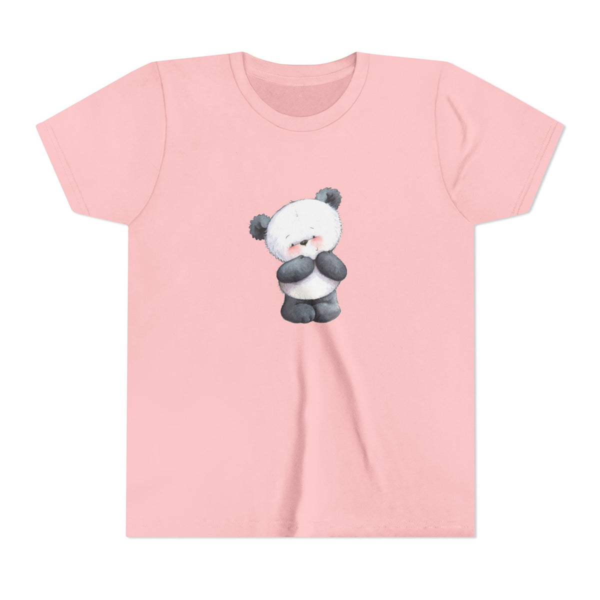 Shy Panda Kids' Graphic T-Shirt