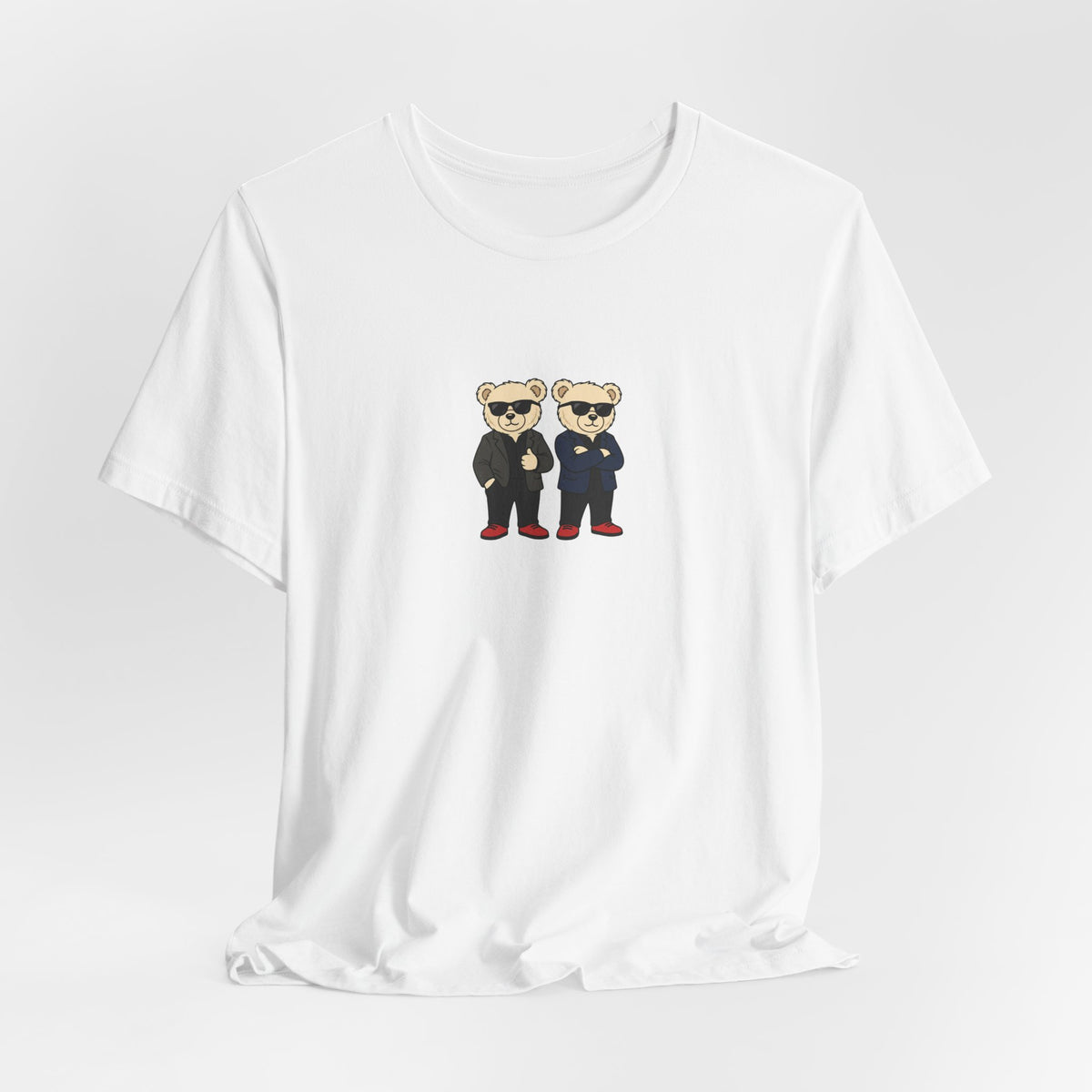 Sunglasses Bear Duo Unisex Graphic T-Shirt