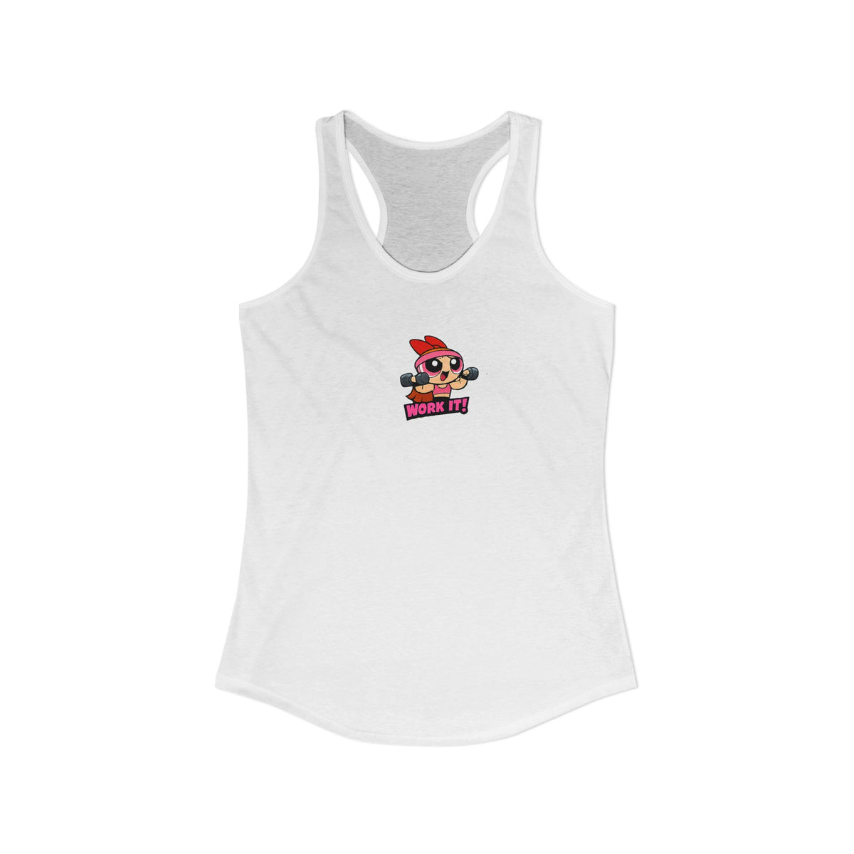 Work It! Women's Graphic Racerback Tank