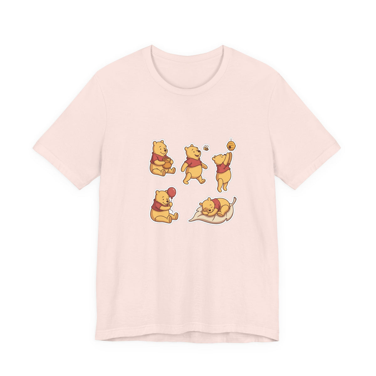 Playful Honey Bear Unisex Graphic T-Shirt