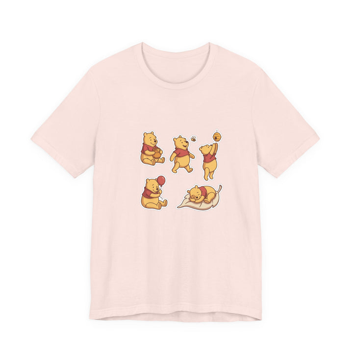 Playful Honey Bear Unisex Graphic T-Shirt