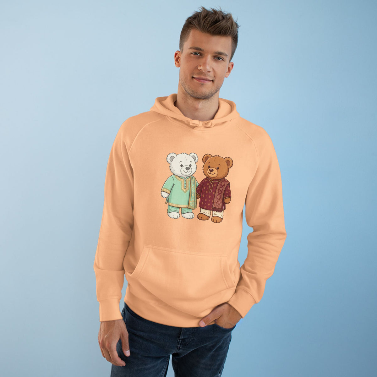 Desi Teddy Bears Unisex Graphic Hoodie