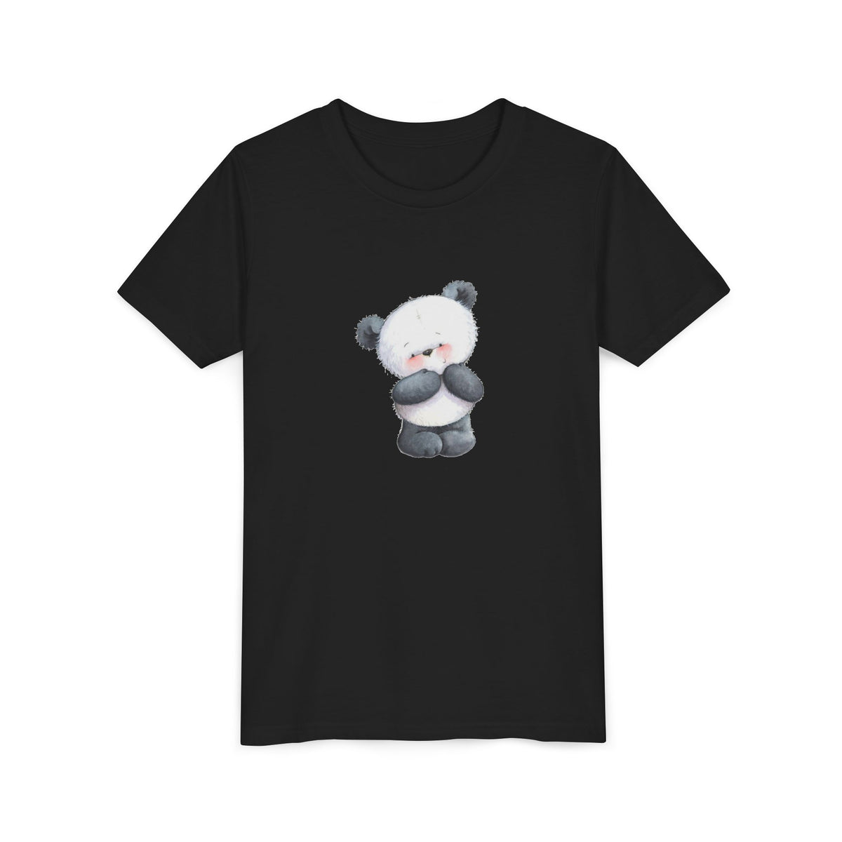 Shy Panda Kids' Graphic T-Shirt