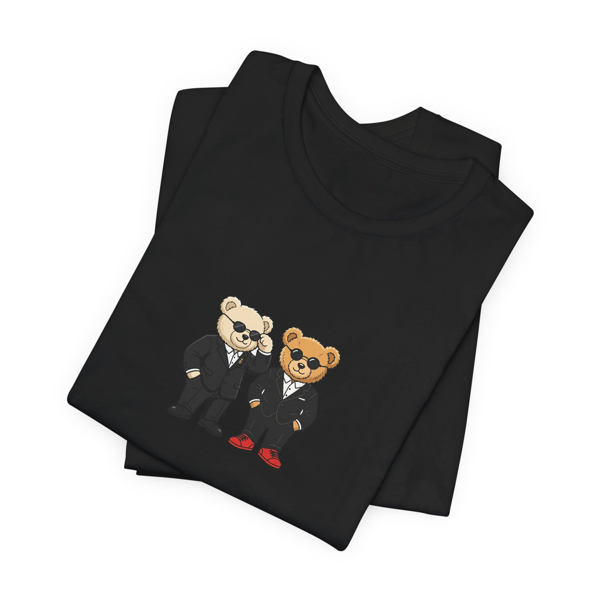 Smart Suit Bear Duo Unisex Graphic T-Shirt