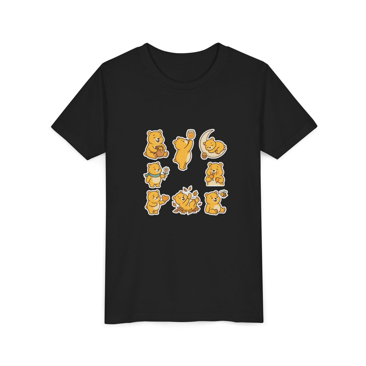 Honey Bear Adventures Kids' Graphic T-Shirt