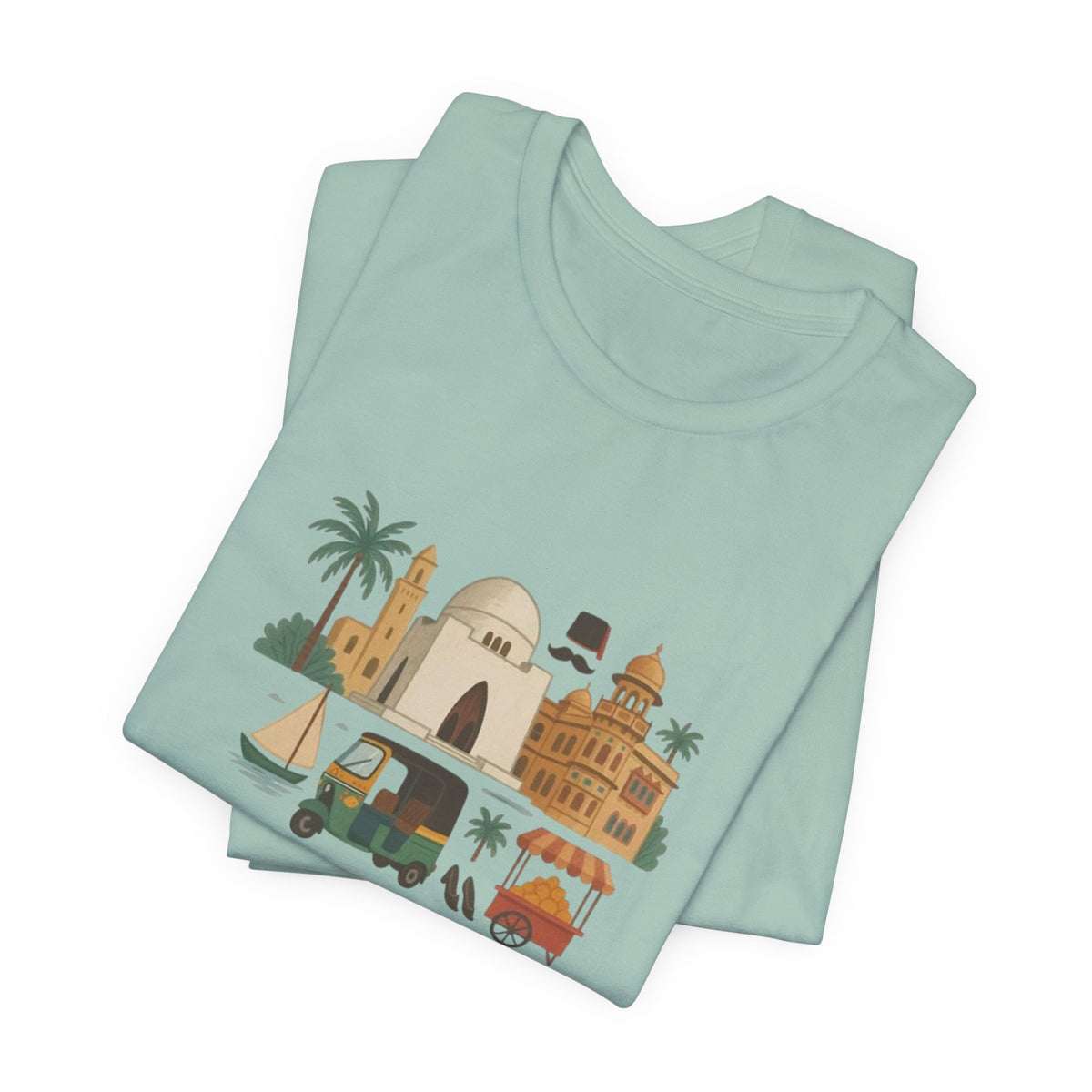 Pakistan Landmarks Unisex Graphic T-Shirt