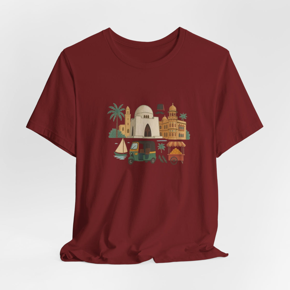 Pakistan Landmarks Unisex Graphic T-Shirt