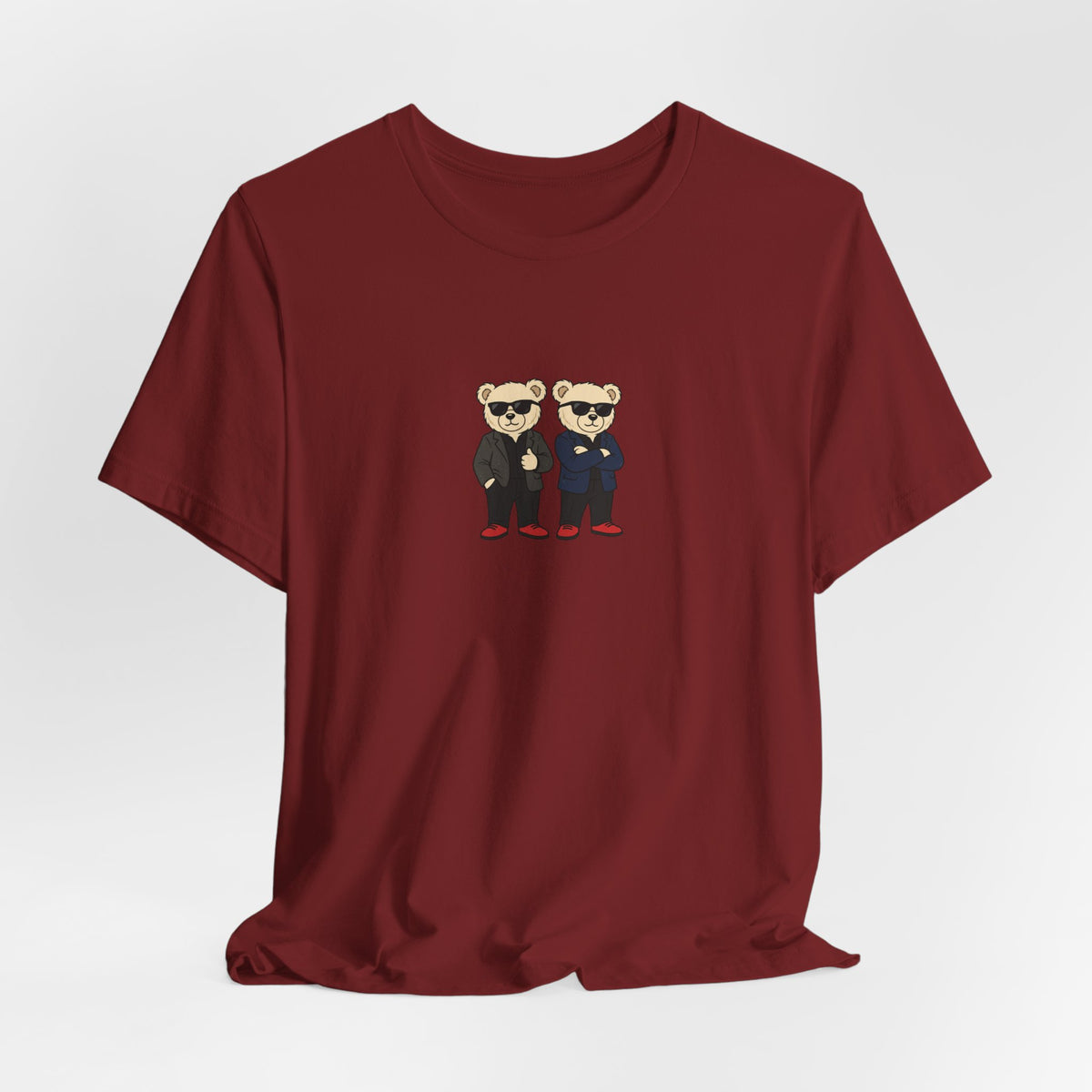 Sunglasses Bear Duo Unisex Graphic T-Shirt