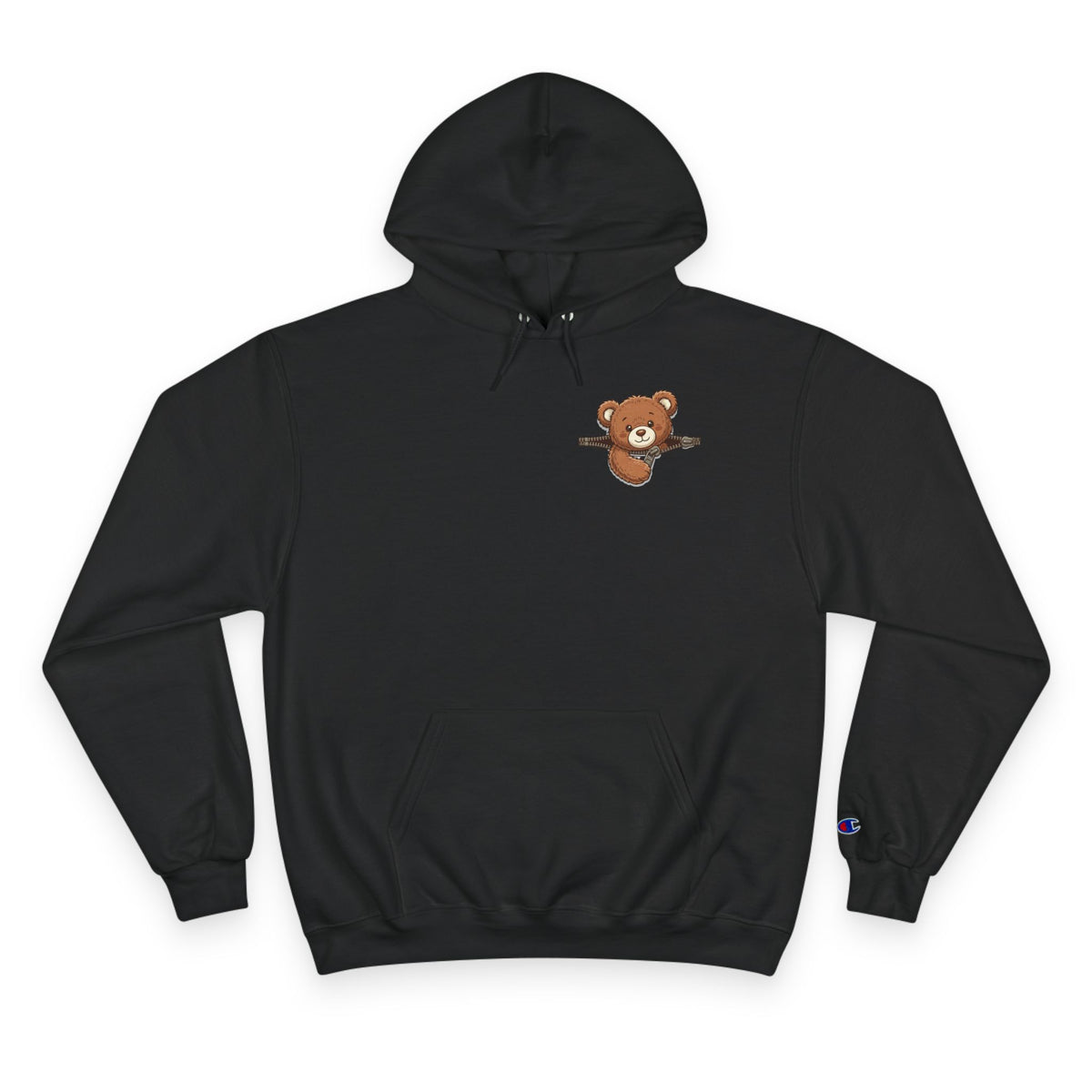 Peeking Brown Bear Unisex Graphic Hoodie