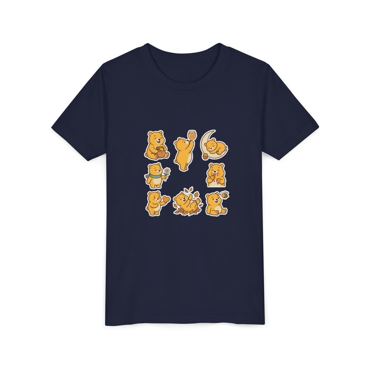 Honey Bear Adventures Kids' Graphic T-Shirt