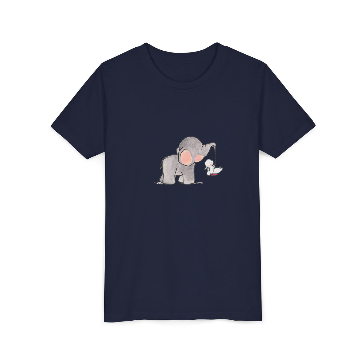 Elephant and Tiny Friend Kids' Graphic T-Shirt