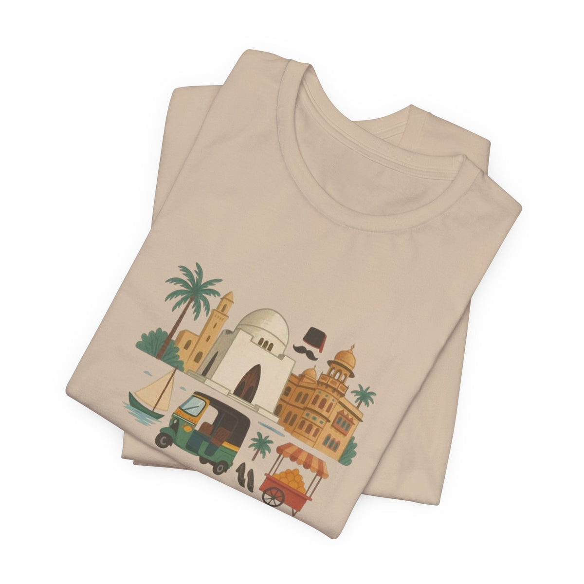 Pakistan Landmarks Unisex Graphic T-Shirt