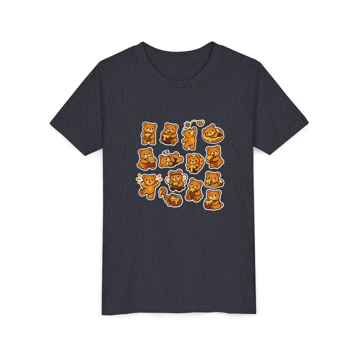 Honey Bear Collage Kids' Graphic T-Shirt