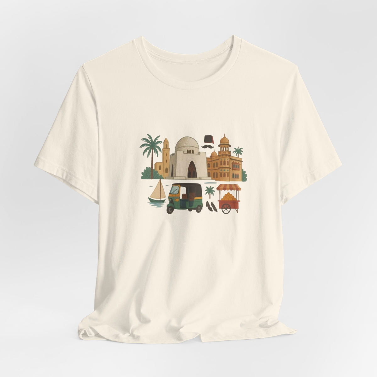 Pakistan Landmarks Unisex Graphic T-Shirt