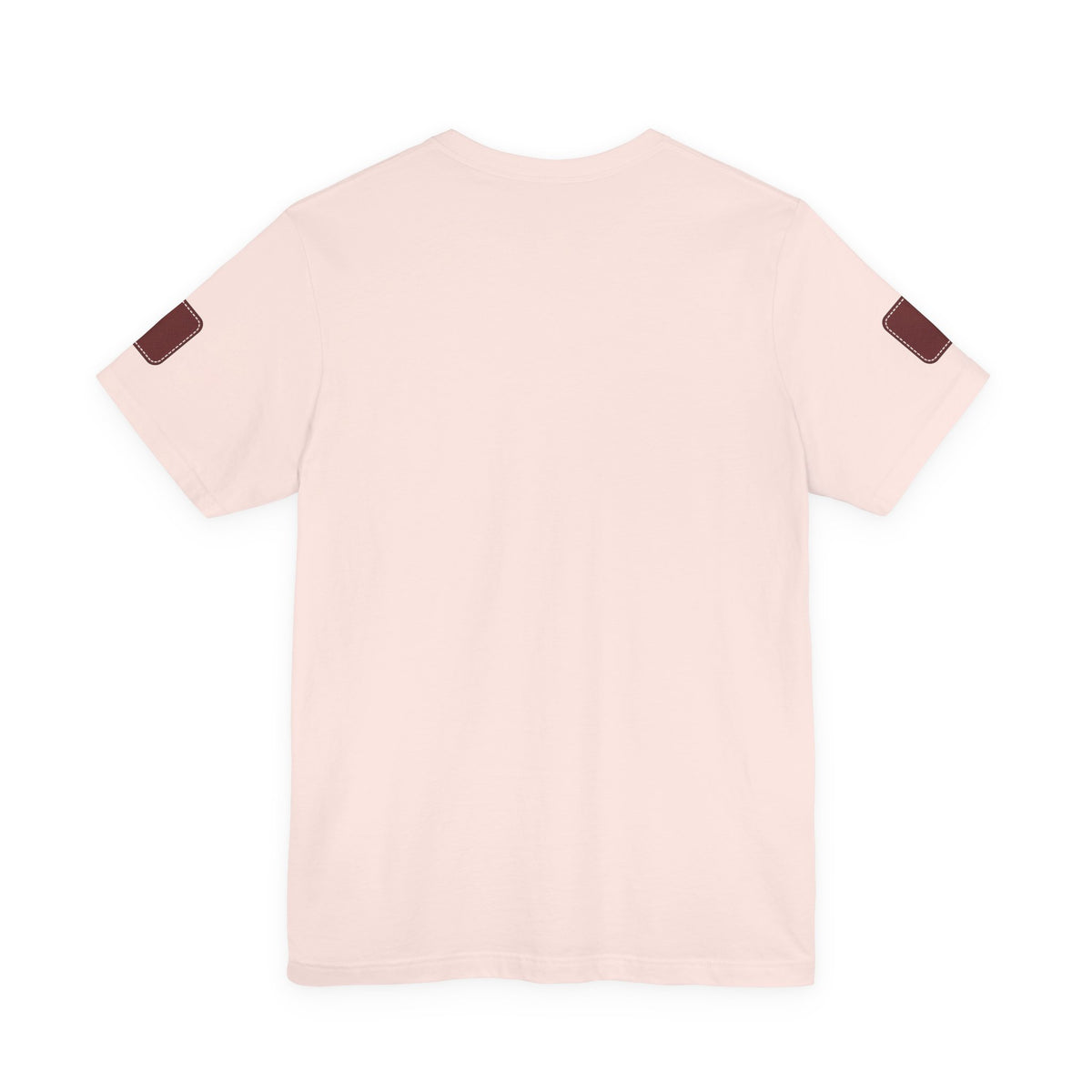 Burgundy Pocket Print Unisex Graphic T-Shirt