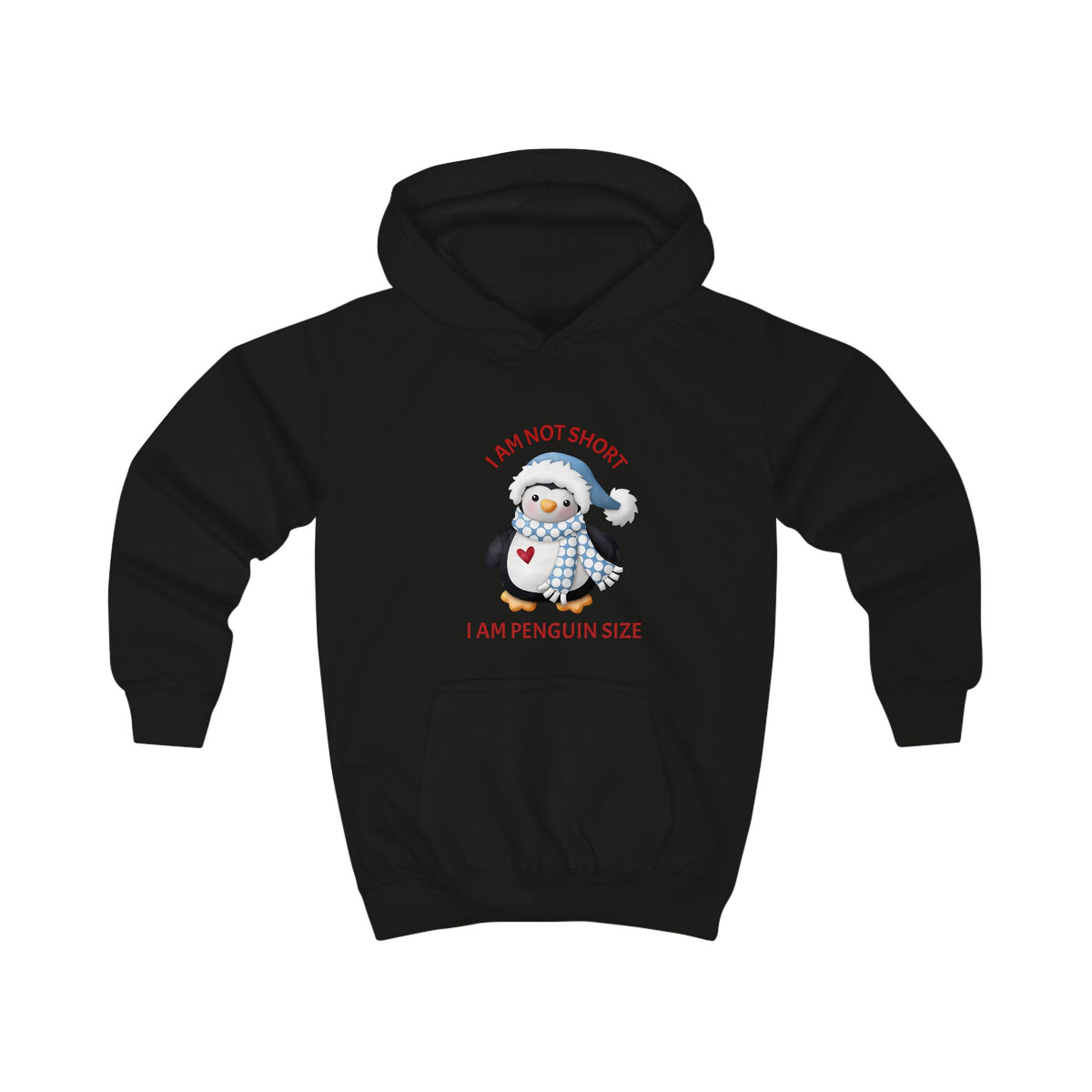 Penguin Size Kids' Graphic Hoodie