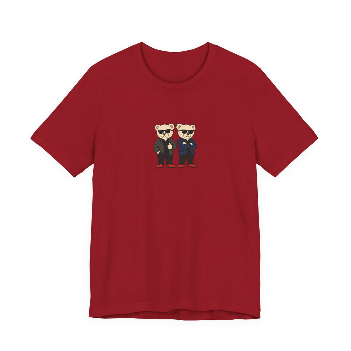 Sunglasses Bear Duo Unisex Graphic T-Shirt