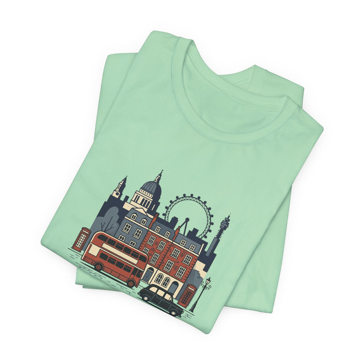 London Landmarks Unisex Graphic T-Shirt