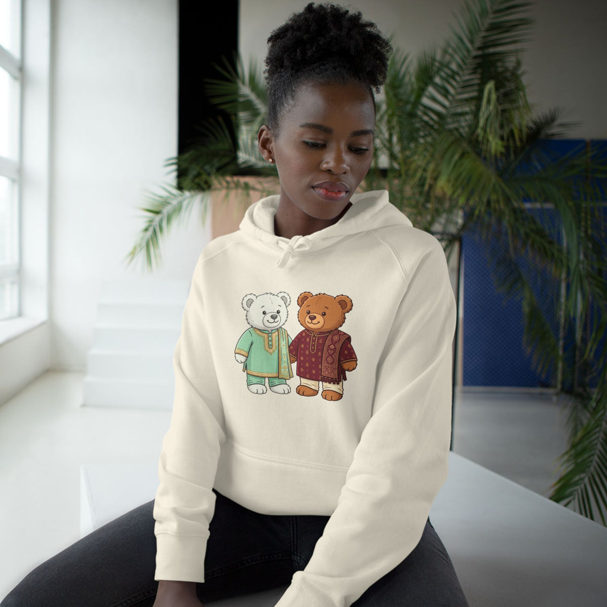 Desi Teddy Bears Unisex Graphic Hoodie