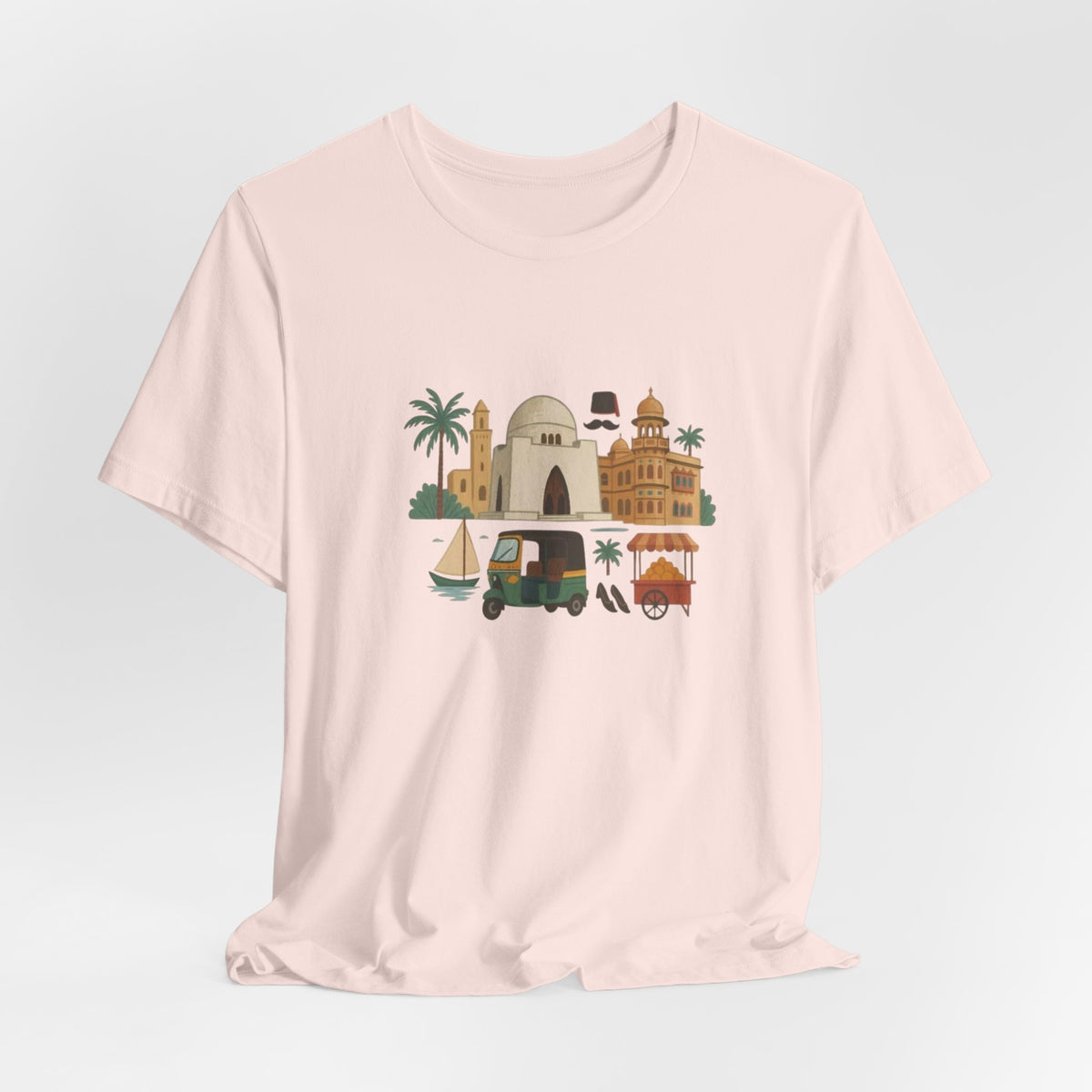 Pakistan Landmarks Unisex Graphic T-Shirt