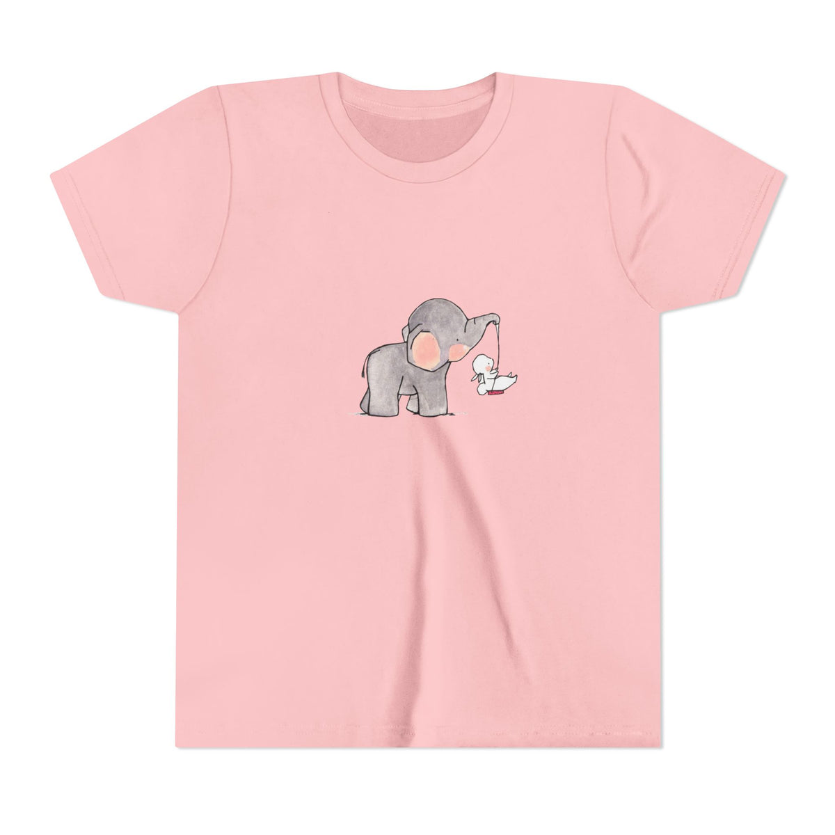 Elephant and Tiny Friend Kids' Graphic T-Shirt