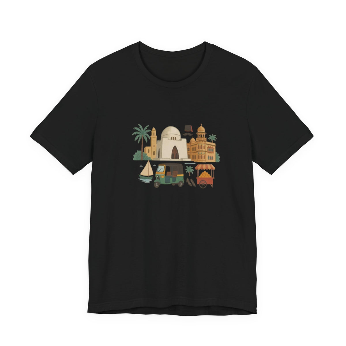 Pakistan Landmarks Unisex Graphic T-Shirt