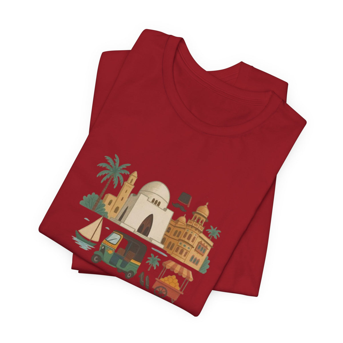 Pakistan Landmarks Unisex Graphic T-Shirt