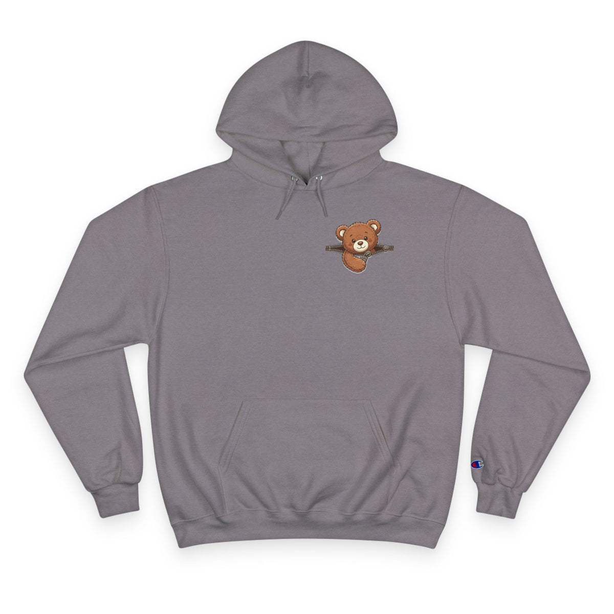 Peeking Brown Bear Unisex Graphic Hoodie