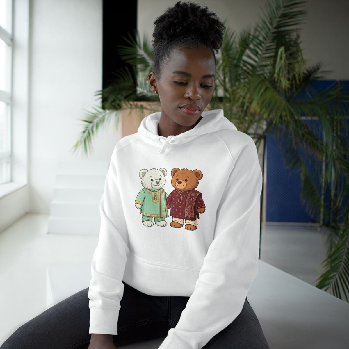 Desi Teddy Bears Unisex Graphic Hoodie