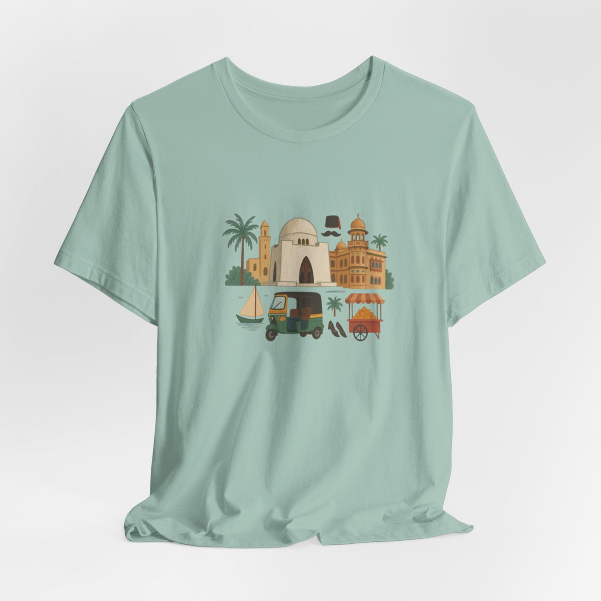 Pakistan Landmarks Unisex Graphic T-Shirt