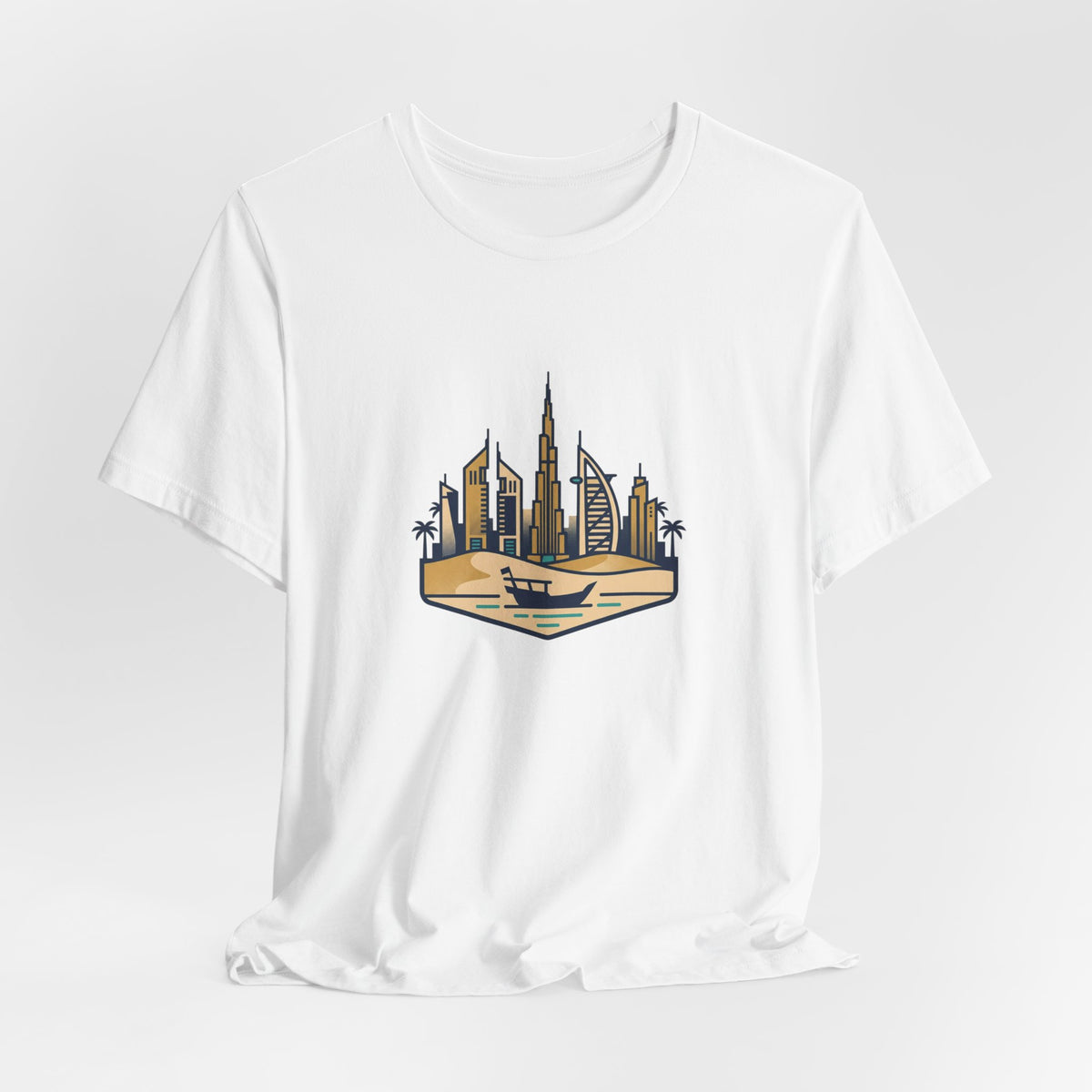 Dubai Skyline Unisex Graphic T-Shirt