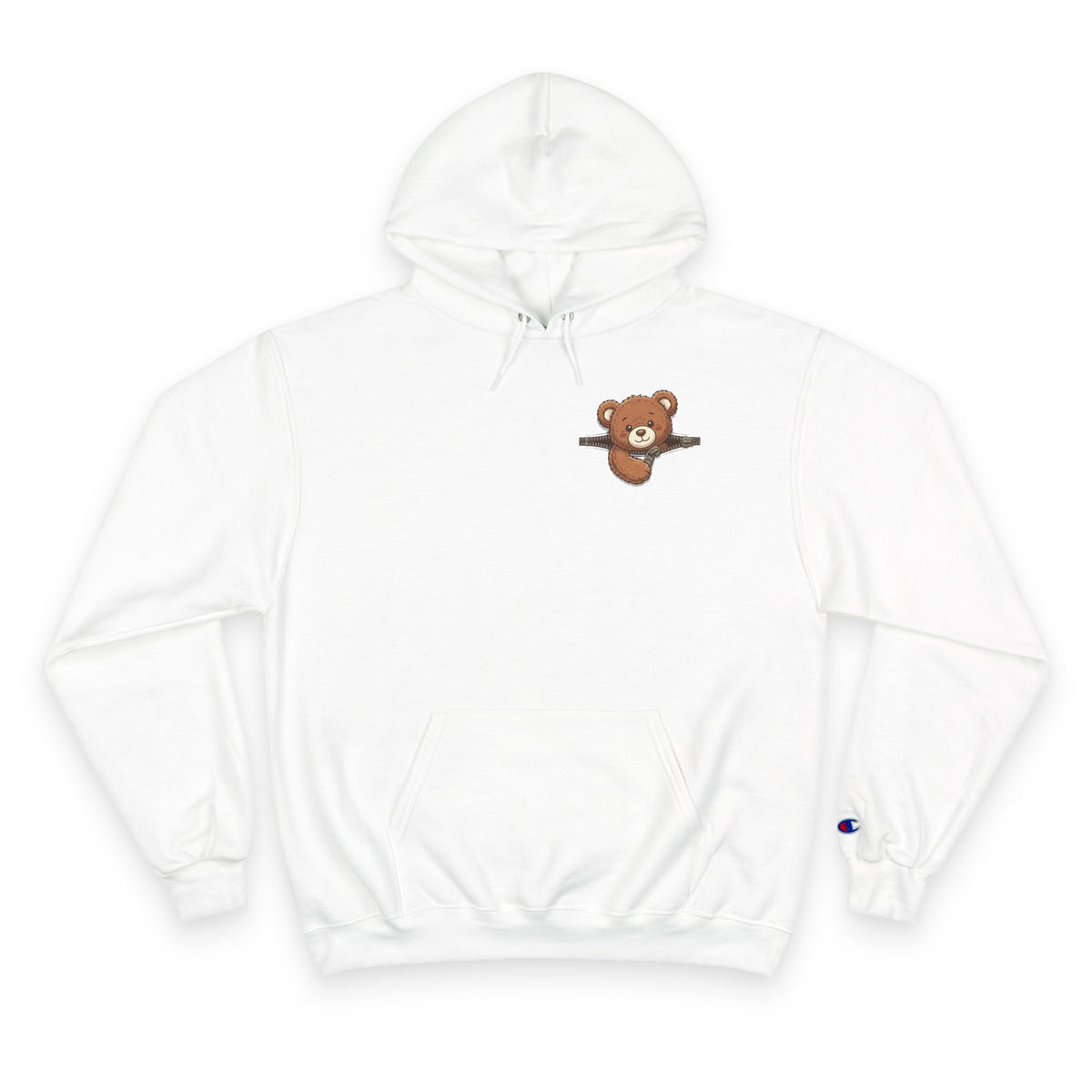 Peeking Brown Bear Unisex Graphic Hoodie