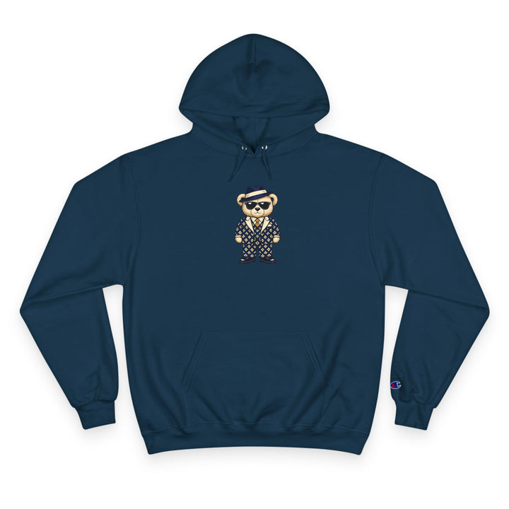 Suited Teddy Bear Unisex Graphic Hoodie