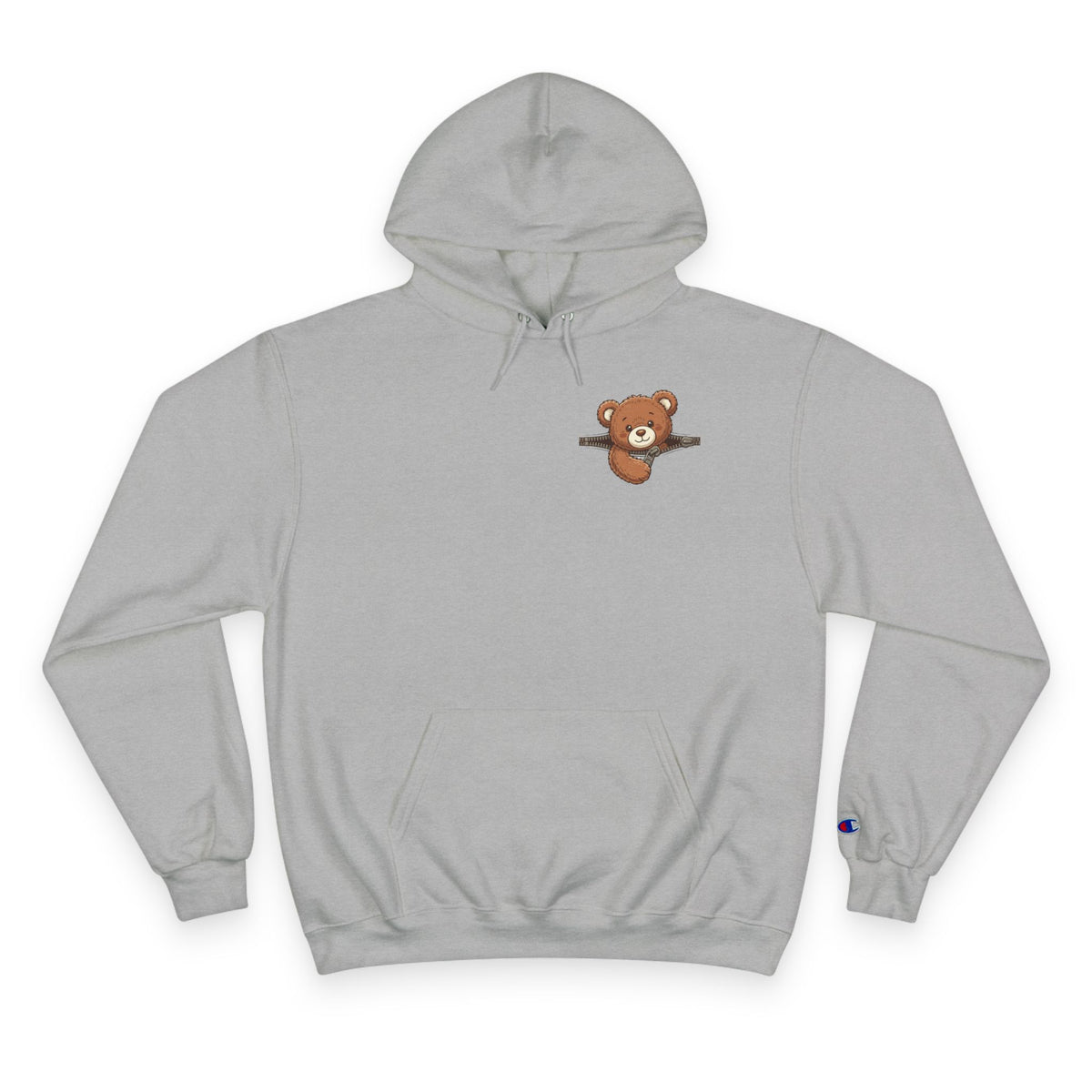 Peeking Brown Bear Unisex Graphic Hoodie