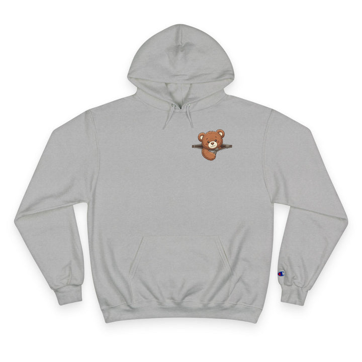 Peeking Brown Bear Unisex Graphic Hoodie