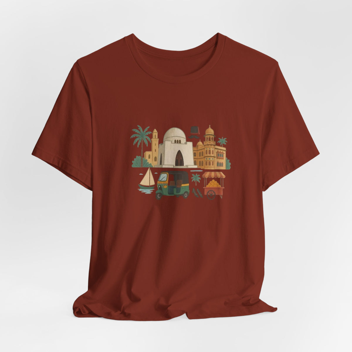 Pakistan Landmarks Unisex Graphic T-Shirt
