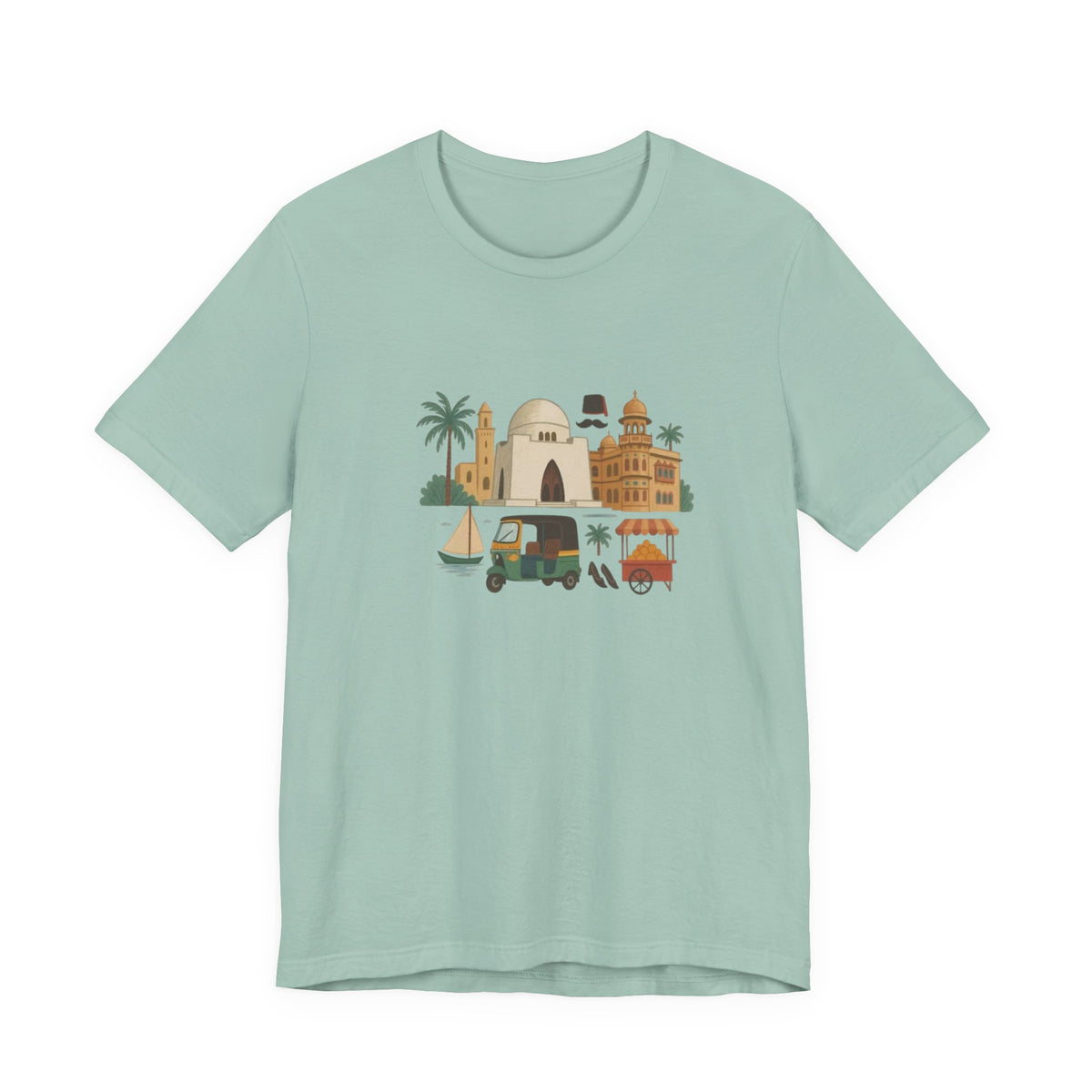 Pakistan Landmarks Unisex Graphic T-Shirt