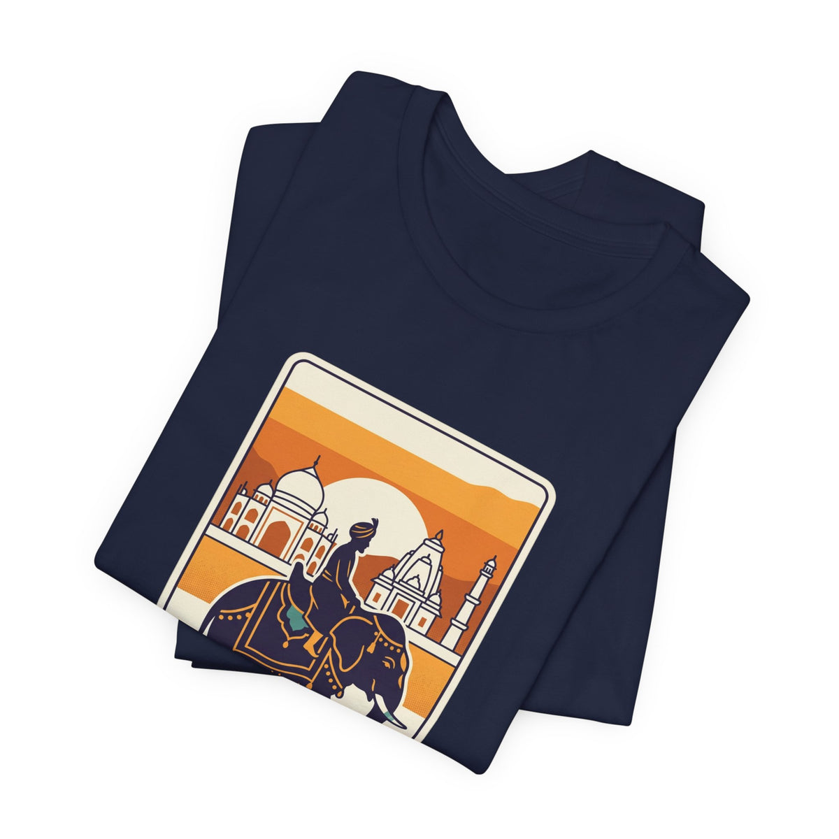 Indian Elephant Travel Unisex Graphic T-Shirt