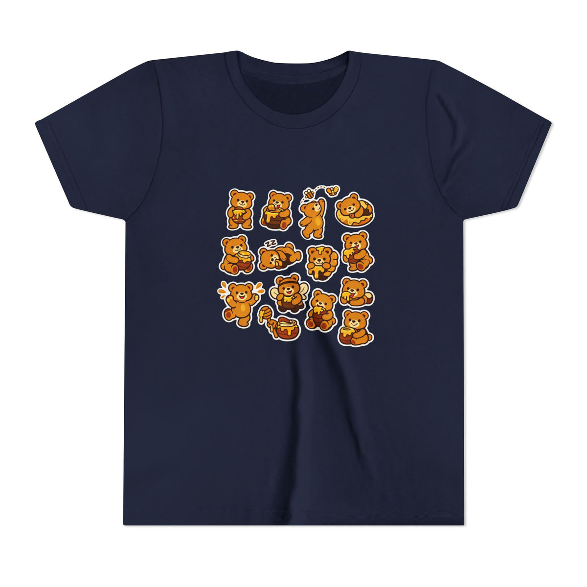 Honey Bear Collage Kids' Graphic T-Shirt